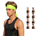 thumbnail image 1 of UJNDER Stretchy Wicking Performance Headband for Workout Training Sports Fitness Running Gym Activities Workout Headbands for Women,Light Green,One Size, 1 of 4
