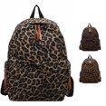 thumbnail image 1 of UJNDER Students Leopard Print Large Capacity Backpack for Commuting Travel and Daily School Use Versatile Daypack,Khaki,Large, 1 of 5