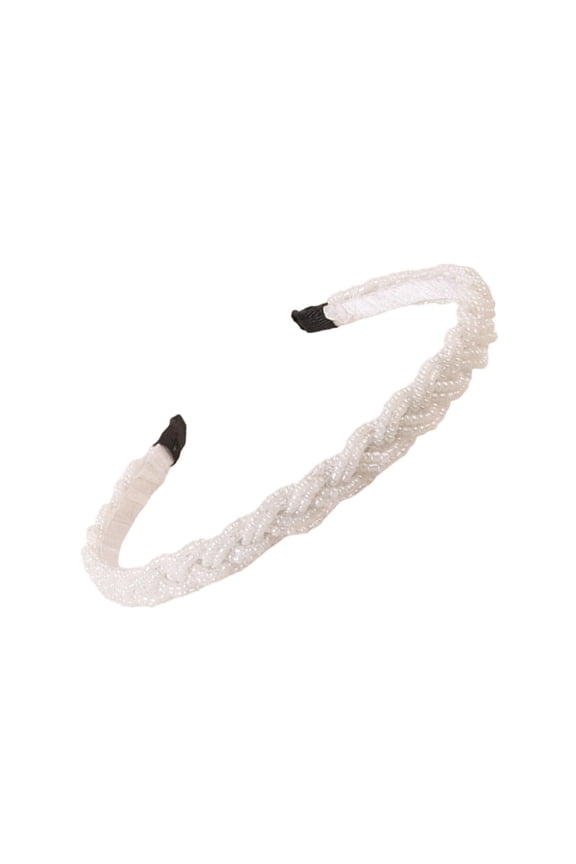 Stylish Headband for Women Non Slip Hair Accessory Stretchable Head Wrap for Everyday Use White