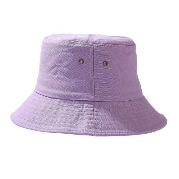 UJNDER Stylish Sun Hat for Women and Men Breathable Fisherman Design with Eyelets Versatile Bucket Hat for Outdoor Adventures and Everyday Use Purple