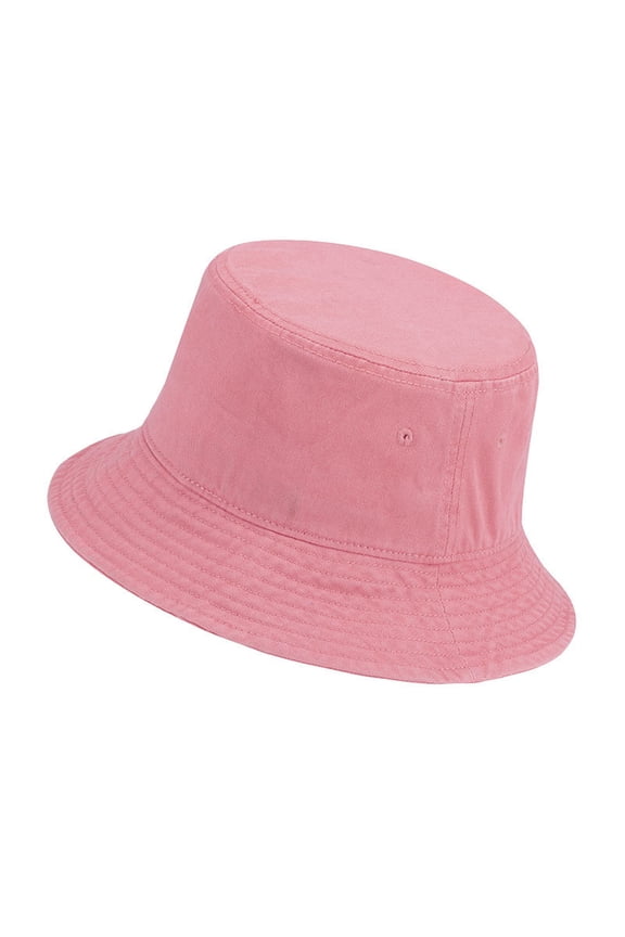 Summer Outdoor Bucket Hat for Men and Women Wide Brim Lightweight and Breathable for Travel and Beach Activities Light Pink