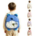 thumbnail image 1 of UJNDER Toddler Adorable Bear Design Backpack with Sound Feature Lightweight Cute School Daypack for Boys and Girls School Age,Blue,Mid, 1 of 7