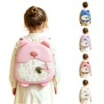 thumbnail image 1 of UJNDER Toddler Adorable Bear Design Backpack with Sound Feature Lightweight Cute School Daypack for Boys and Girls School Age,Pink,Mid, 1 of 8