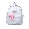 thumbnail image 1 of UJNDER Toddler school backpack Plaid Large Capacity Bow Design Lightweight Bookbag for Daily Commute Travel Unisex girl bookbag 02_Purple,One Size, 1 of 3