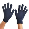 thumbnail image 1 of UJNDER Unisex Knitted Winter Gloves Warm Five Fingered Adult Handwear for Cold Weather and Comfort Dark Gray, 1 of 5