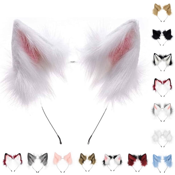 UJNDER Unisex Wolf Ears Headband for Cosplay Party Accessory Headbands for Men,WH1,One Size