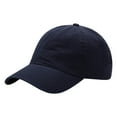 thumbnail image 1 of UJNDER Versatile Baseball Caps for Outdoor and Casual Activities Adjustable Design with Curved Brim for All Season Wear Navy, 1 of 3