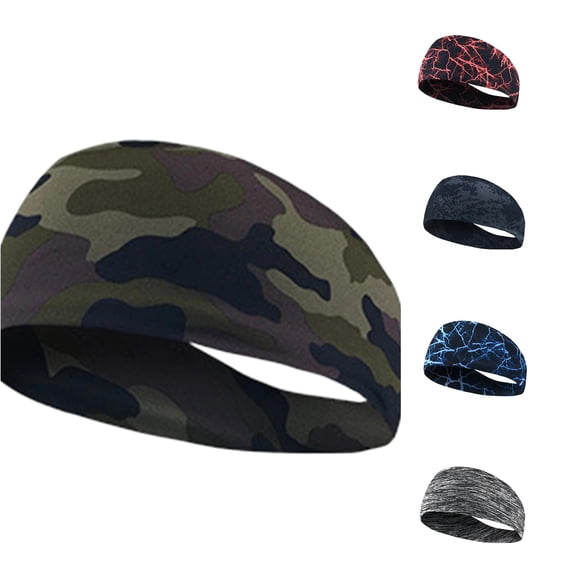 UJNDER Wicking Sports Sweatband Headband for Running Gym Yoga Workout Breathable Athletic Sweat Wrap Band Workout Headbands for Women,,One Size