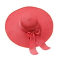 thumbnail image 1 of UJNDER Wide Women's Sun Beach Hat Breathable Fisherman Baseball Caps For Outdoor Activities UPF Sun Protection For Gardening And Travel Watermelon Red, 1 of 2