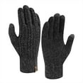 thumbnail image 1 of UJNDER Winter Solid Color Knitted Gloves for Men and Women Offering Exceptional Warmth and Comfort in Cold Weather Conditions Grey, 1 of 8