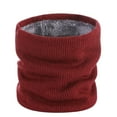 thumbnail image 1 of UJNDER Winter Warm Neck Warmer for Men and Women Soft Thick Wrap Scarf Ideal for Cold Weather Watermelon Red, 1 of 2