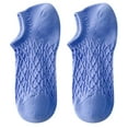 thumbnail image 1 of UJNDER Women's Comfortable No Show Boat Socks Macaron Color Breathable Low Cut Ankle Socks Blue, 1 of 3