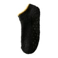thumbnail image 1 of UJNDER Women's Grip Slipper Socks Lined Indoor Cozy Socks with Non- Sole Black, 1 of 3