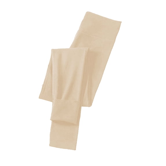 UJNDER Women's No See Through High Waisted Yoga Pants for Workout Running Legging Comfort Beige M