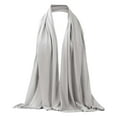 thumbnail image 1 of UJNDER Women's Solid Color Long Scarf Convenient Fashion Accessory for Women Hair Scarf GY2, 1 of 3