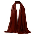 thumbnail image 1 of UJNDER Women's Solid Color Long Scarf Convenient Fashion Accessory for Women Hair Scarf RD2, 1 of 3