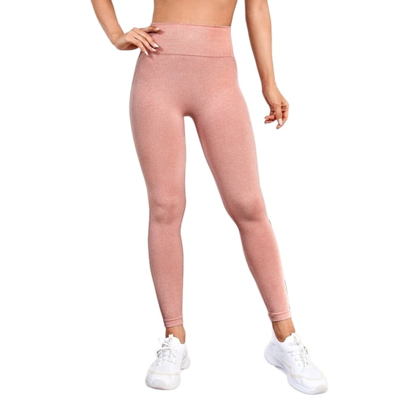 UJNDER Women's Stock Yoga Pants for Sports Running Lifting Beauty and Fitness Pink M