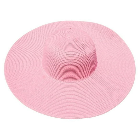 UJNDER Women's Sun Hat Large Foldable Ideal for Beach Summer Activities Stylish and Practical Design for Everyday Use Beach Hat Pink