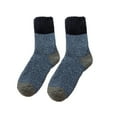 thumbnail image 1 of UJNDER Women's Thermal Socks Lined Cozy Socks for Winter Warmth and Comfort Blue, 1 of 4