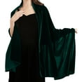 thumbnail image 1 of UJNDER Women's Velvet Shawl and Wrap for Evening Party Wedding Prom Dress Elegant Scarf for Bridesmaids Green, 1 of 3