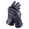 thumbnail image 1 of UJNDER Women's Winter Gloves Touchscreen Warm Lined Leather Mittens for Outdoor Activities and Daily Use Navy, 1 of 4