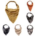thumbnail image 1 of UJNDER Womens Floral Print Triangle Bandana Hair Scarf with Tie Head Kerchief Fashionable Headwear Accessory Bandana Headbands for Women,E,One Size, 1 of 4