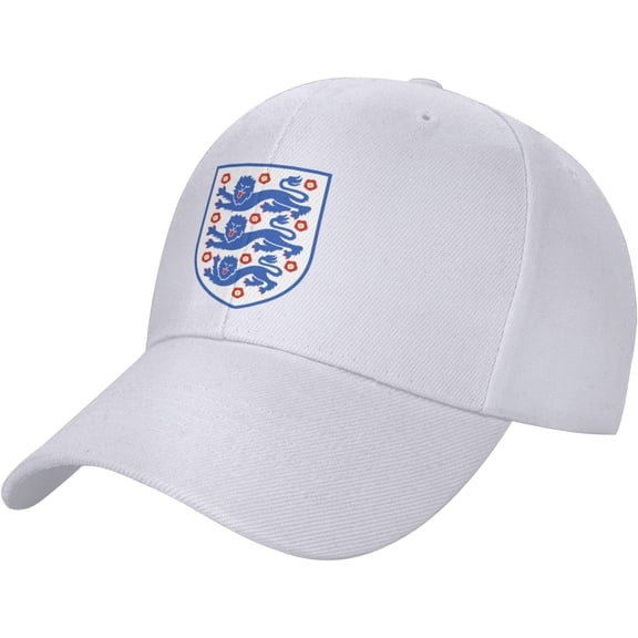UK England Emblem Lion Royal Baseball Cap Men - Classic Dad Hat Adjustable Plain Hat Black