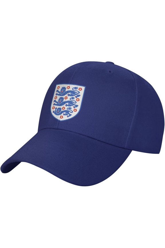 UK England Emblem Lion Royal Baseball Cap Men - Classic Dad Hat Adjustable Plain Hat Black