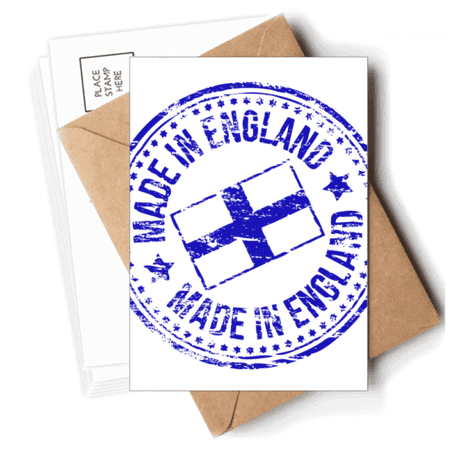 UK England Landmark Flag Postcards Envelopes Blank Note Cards Mailing
