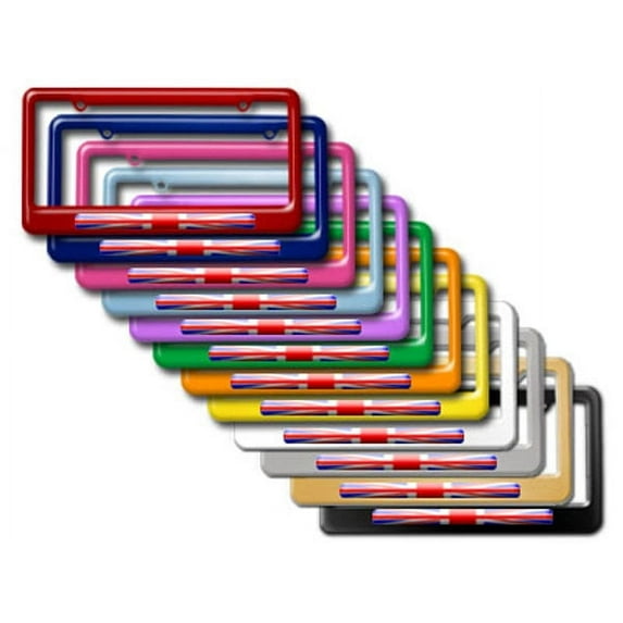 UK Flag United Kingdom - British Flag License Plate Frame