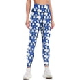 thumbnail image 1 of UK Leggings sport pants flared legging pants raises butt Fitness's gym clothes Womens Leggings, 1 of 6