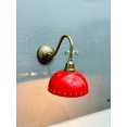thumbnail image 1 of UK Lights Indoor Wall Sconce Italian Diabolo Light Stilnovo Bedside Lamp Fixture Brass Antique, 1 of 7
