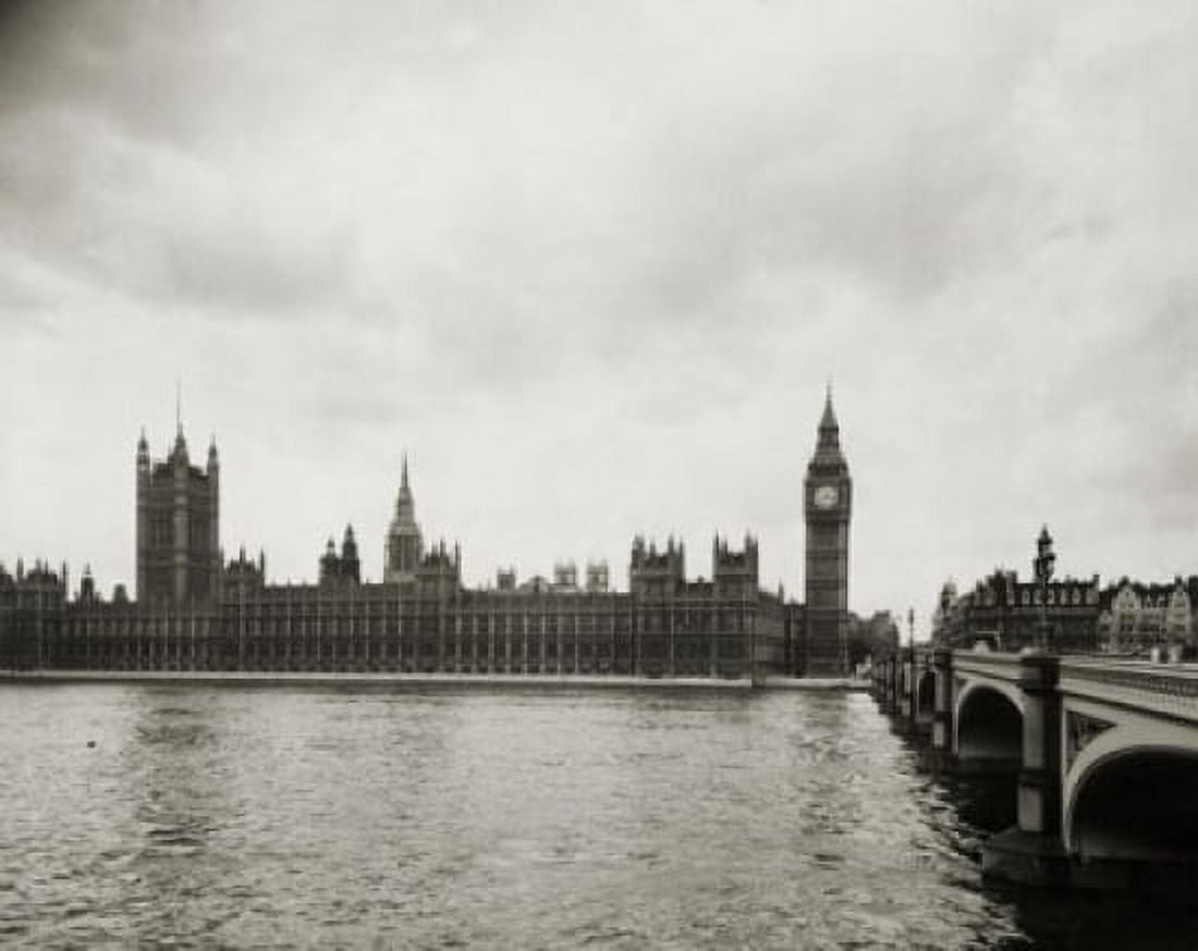 UK London Big Ben and Houses of Parliament Canvas Art - (18 x 24)