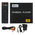 thumbnail image 1 of UK Plug 100-240V 4K Full HD Digital Media Player HDMI USB s SPDIF Home Music Video Player, 1 of 8
