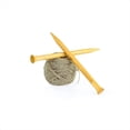 thumbnail image 1 of "UK Size 8-14"" Full Maple Crafted Premium Yarn Knitting Needles | Stitching   Accessories & Supplies | Nagina International (4mm)", 1 of 1