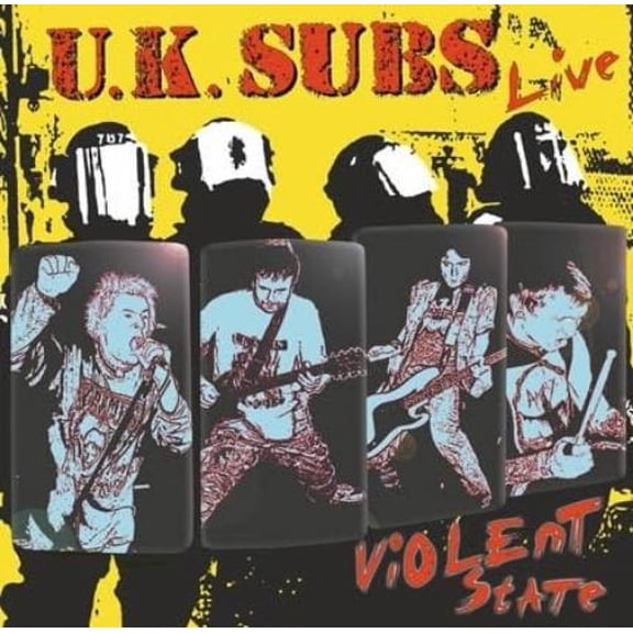 UK Subs Violent State (Vinyl Record)