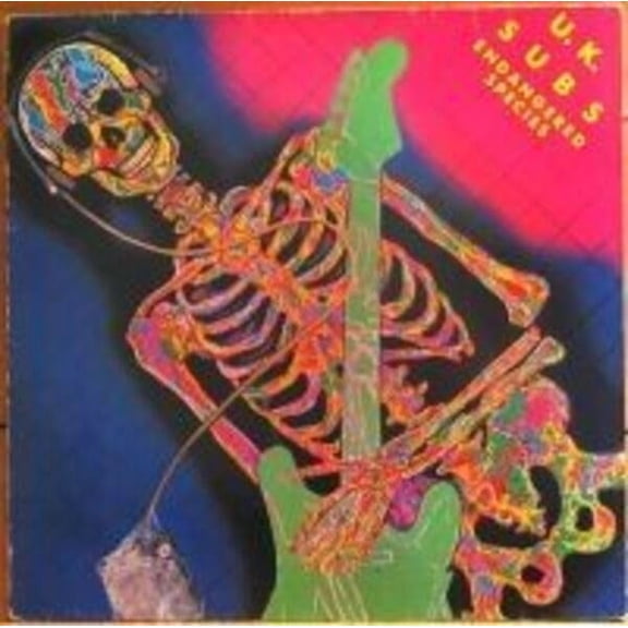 Uk Subs endangered species (indie crystal exclusive splatter vinyl) (Vinyl Record)