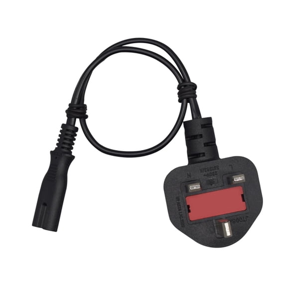 UK To IEC320 C7 Female Power Cable C7 Power Cord For Computer Laptops