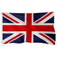 thumbnail image 1 of UK United Kingdom Flag, 400D Heavy Duty Polyester, Double-Sided Printing, Quadruple Stitched Fly Hem, Fade Resistant, 2 Brass Grommets, National Flag of UK for Home Outdoor, 1 of 9