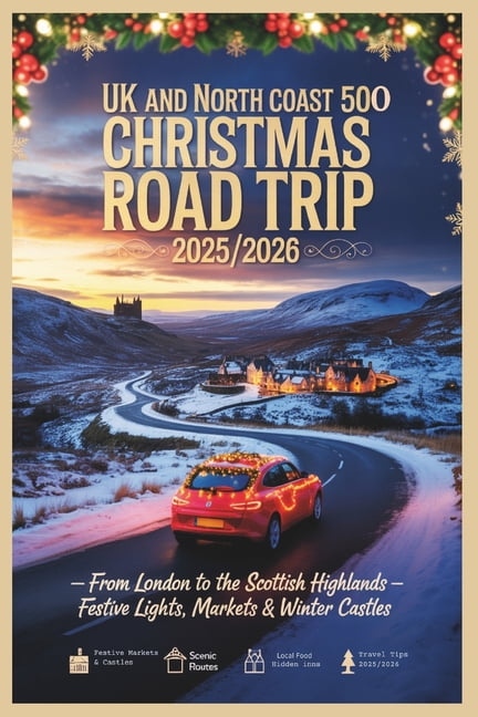 UK and North Coast 500 Christmas Road Trip 2025/2026: From London to the Scottish Highlands - Festive Lights, Markets & , (Paperback)