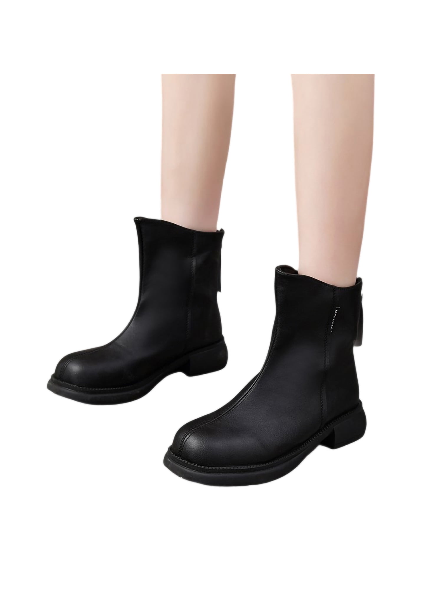 UKAP Ladies Winter Boot Slip On Chelsea Boots Casual Ankle Bootie ...