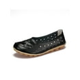 thumbnail image 1 of UKAP Ladies Work Nonslip Low Top Moccasins Walking Breathable Hollow Out Boat Shoes Round Toe Flats, 1 of 8