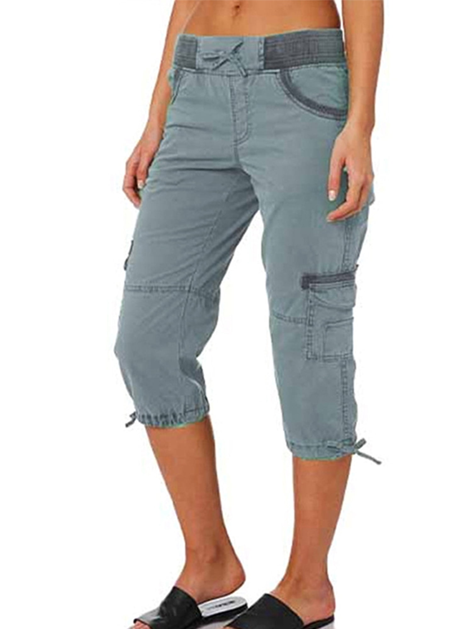 UKAP Summer Cotton Pants For Women Plus Size Summer Pants Loose ...