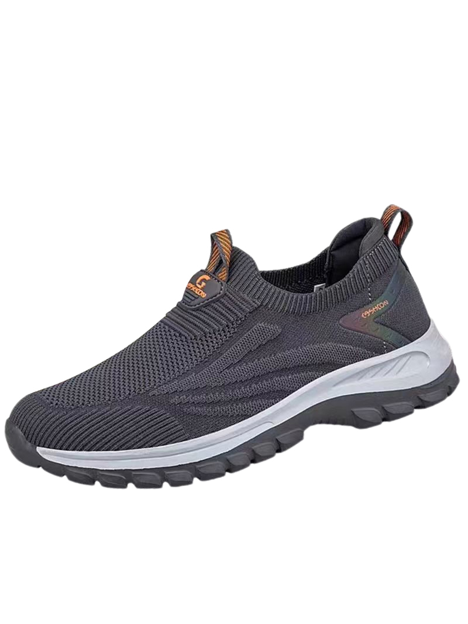 UKAP Unisex Running Shoe Slip On Sneakers Mesh Athletic Shoes ...