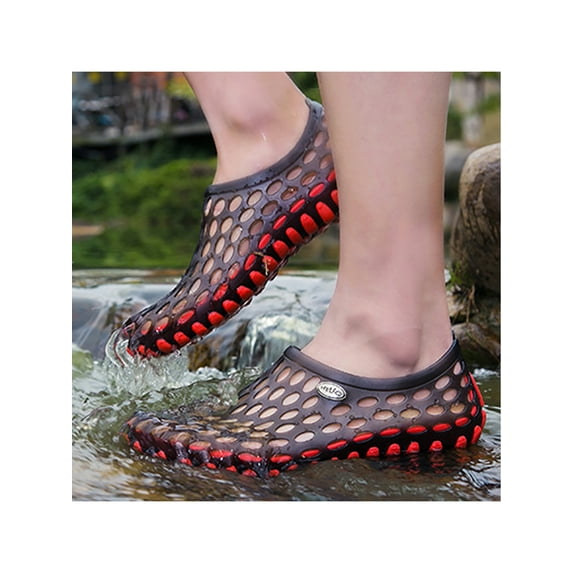 UKAP Unisex Women Summer Garden Shoes Clogs Sandals Water Sandals Holes Sandals Swim Beach Sandals Breathable Shoes Comfort Anti-Slip