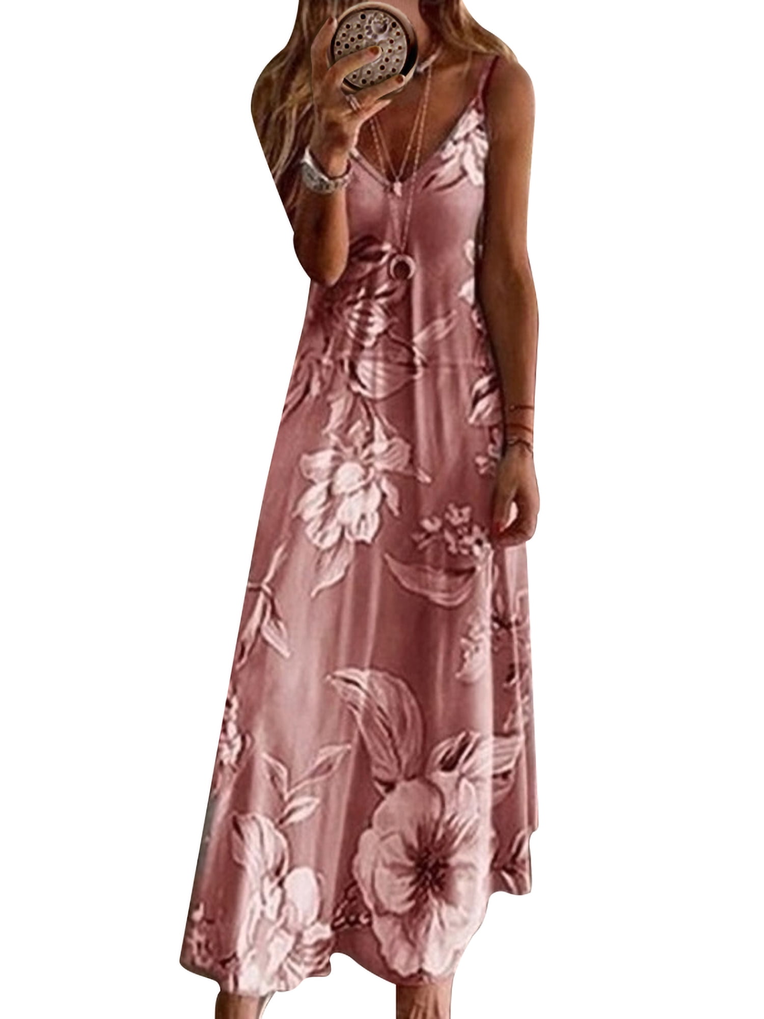 chinese dress ladies Must Be Love Floral Maxi Dress - Blue and White