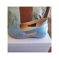 thumbnail image 1 of UKAP Women Casual Hollow Slip On Sandals Summer Walking Breathable Round Toe Shoes, 1 of 3