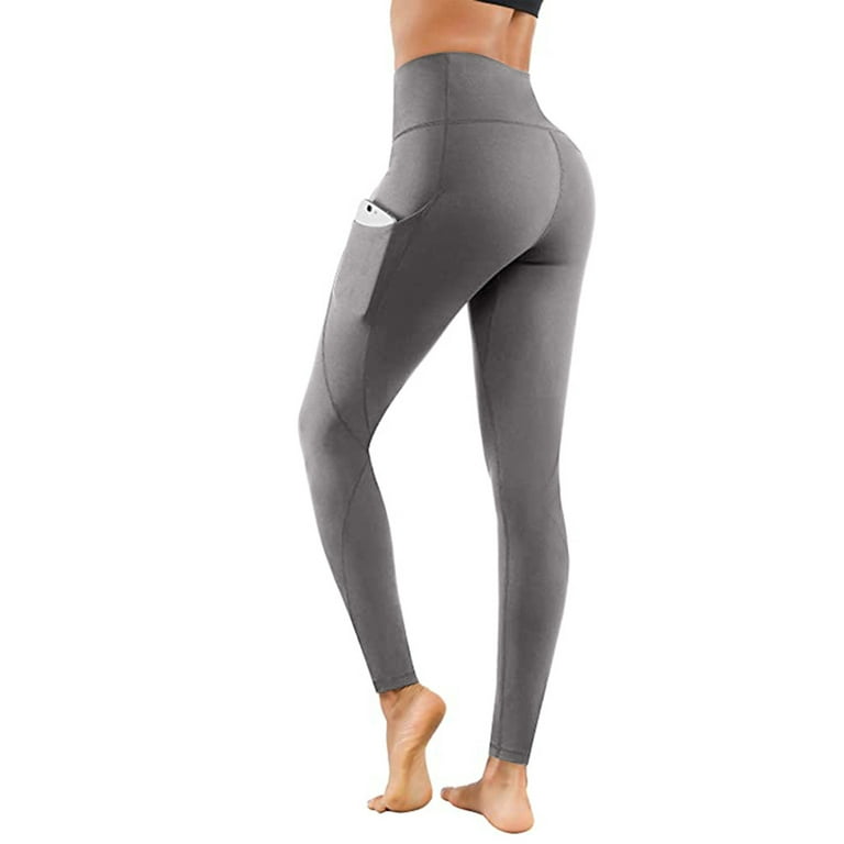 UKAP Women Yoga Sexy Leggings Sexy Yoga Pants with Pockets for Phones  Stretch Sports Leggings High Waisted Tummy Control Petite Sports Pants  Compression Pants Seamless Leggings 