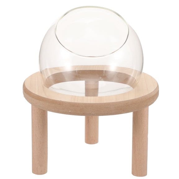 UKCOCO Glass Small Pet Bathtub Sand Bath Box for Hamsters Guinea Pigs Home Use
