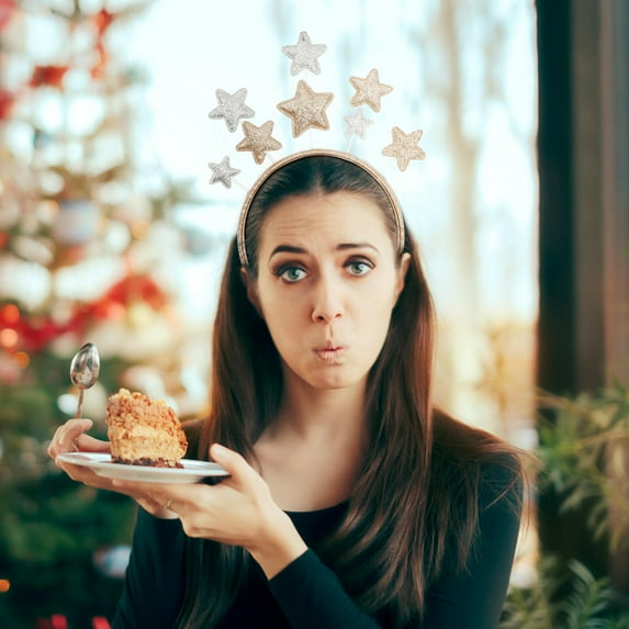 UKCOCO Star Headband Hair Hoop Multi Color Party Hair Decoration